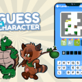 Guess the Character Word Puzzle Game