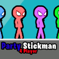 Party Stickman 4 Player