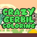 Crazy Gerbil Coloring